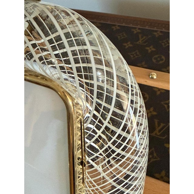 White Murano Glass Filigree Photo Frame, 2000s For Sale - Image 4 of 9