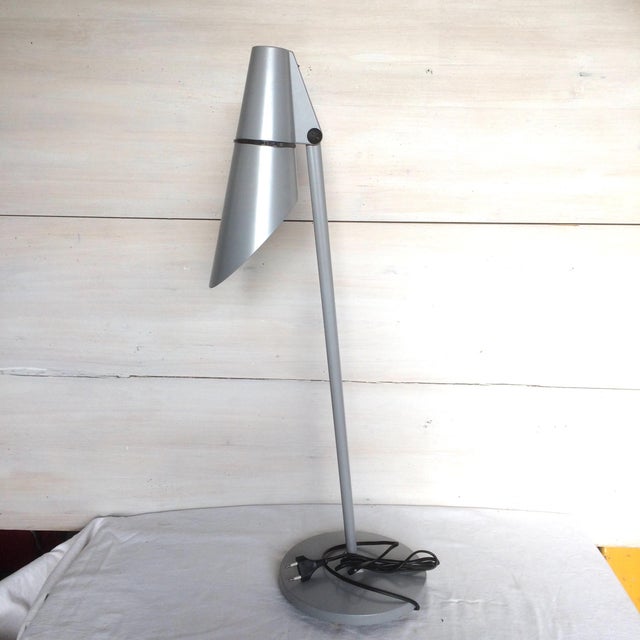 Spy Table Lamp in Aluminum by Hannes Wettstein for Artemide, 1980s For Sale - Image 10 of 10