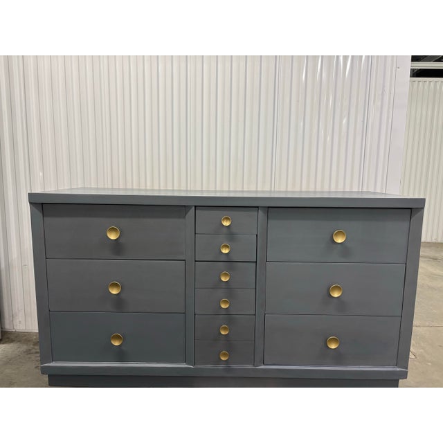 Vintage Mahogany MCM Dresser For Sale - Image 11 of 12