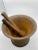Early 20th Century Large Antique Cast Iron Mortar & Two Pestles - 3 Piece Set For Sale - Image 5 of 9