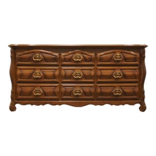 Stanley Furniture Rustic European 64" Triple Dresser 995-03 For Sale