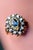 Isabelino Blue Sapphire and Diamond Cluster Ring, 1850 For Sale - Image 10 of 15