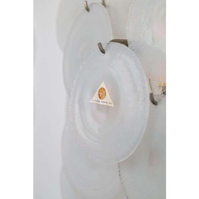 Mid-Century Modern Vintage Wall Lights by Carlo Nason for Mazzega, 1960s, Set of 2 For Sale - Image 3 of 13