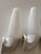 White Swedish Ceramic 6035 Wall Lights by Stig Carlsson for Ifö, 1950s, Set of 3 For Sale - Image 8 of 14