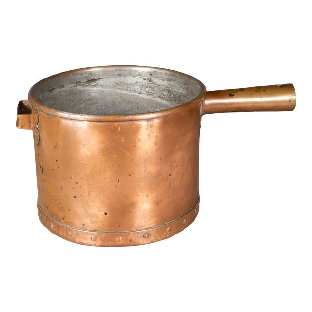 Late 19th/Early 20th Century Copper Pot For Sale