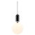 Black Black Aballs T Gr Pendant Lamp by Parachilna For Sale - Image 8 of 8