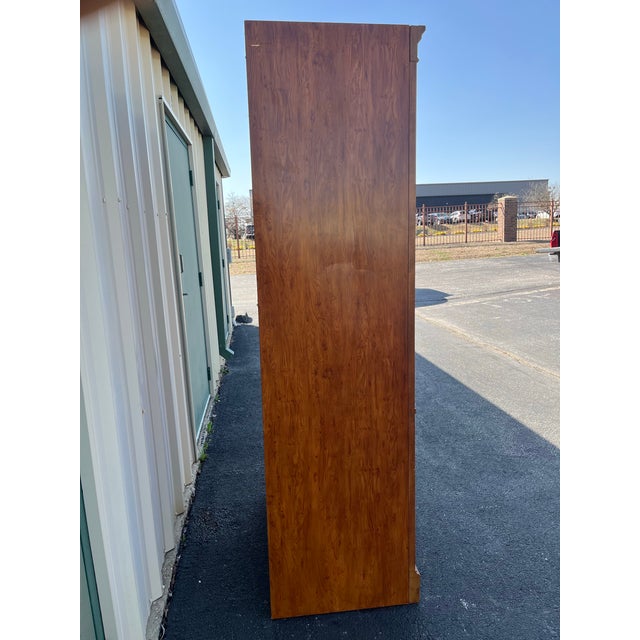 Drexel Heritage Mahogany Media Cabinet Armoire For Sale - Image 6 of 12