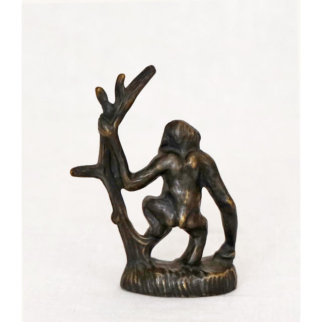 Monkey Model in Bronze, 1890s For Sale - Image 4 of 6