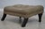Green Tufted Leather Lounge Chair W. Ottoman For Sale - Image 17 of 18