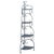 Turuca 4 Tier Corner Shelf - Mossy Blue For Sale - Image 11 of 11