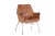 Scandinavian Modern Mirja Easy Chair with Cognac Leather Cushions by Bruno Mathsson for Dux, 1970s For Sale