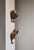 Danish Brutalist Wall Sconces in Flame Cut Brass from Holm Sørensen, 1960s, Set of 4 For Sale - Image 4 of 12