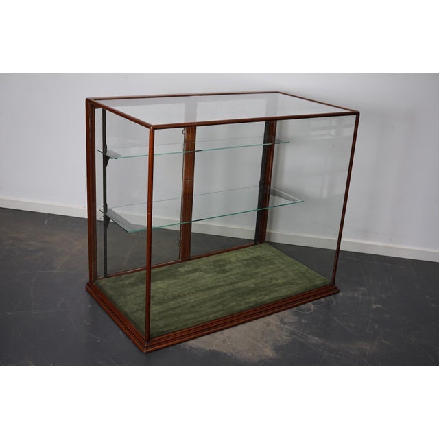 Victorian Mahogany Shop Display Cabinet Counter or Vitrine, Late 19th Century For Sale - Image 12 of 16