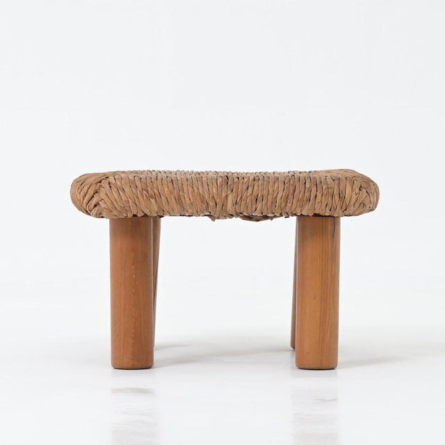 Wood Modernist Stool by Wim Den Boon, 1960s For Sale - Image 7 of 18