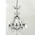 Transparent French Vintage Baguès Style Bronze & Crystal Chandelier For Sale - Image 8 of 12
