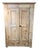 Victorian Pine Two-Door Wardrobe with Drawer, 1870 For Sale