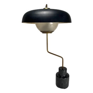 Monumental Mikado Table Lamp in Brass by Luigi Caccia Domini for Azucena, Italy, 1963 For Sale