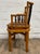 Brown Antique Qing Style Asian Side Chair Hall Chair For Sale - Image 8 of 9