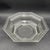 5 Pc Place Setting Octagon Clear Anchor Hocking Dinner, Salad, Bowl, Cup/Saucer For Sale In Dallas - Image 6 of 12