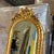 French Style Gold Floor Mirror Refinished in Gold Leaf For Sale In Miami - Image 6 of 11