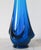 Vintage Viking Blue Drape Swung Tall Art Glass Vase For Sale In Milwaukee - Image 6 of 10