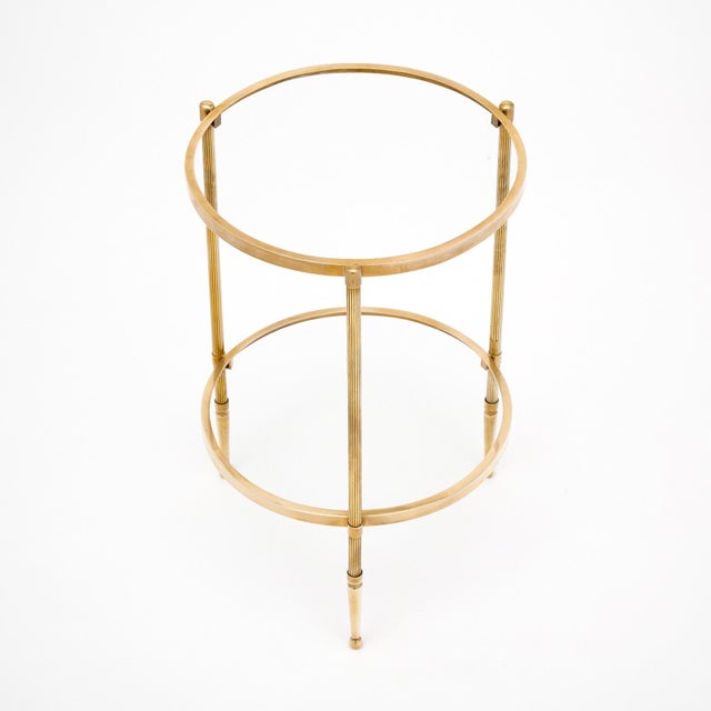 French Art Deco Tripod Side Table For Sale - Image 4 of 9