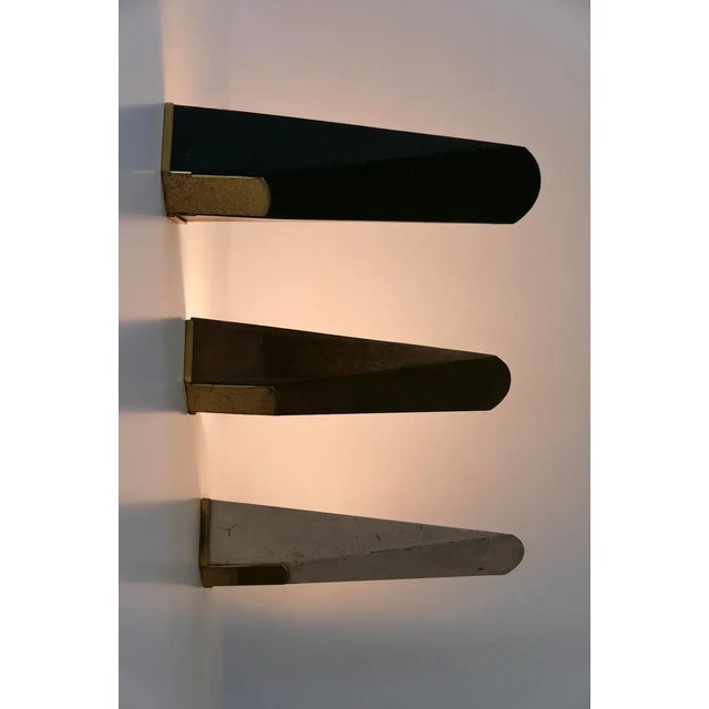 Large Mid-Century German Sconces, 1950s, Set of 3 For Sale - Image 14 of 17