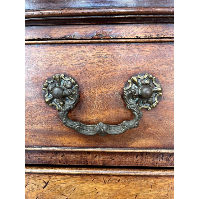 Wood George III Mahogany Chest on Chest For Sale - Image 7 of 12