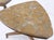 Pair Triangular shape marble Travertine tops end side stands lamp tables tomlinson mint!