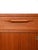 Brown Sideboard with Teak Bookcase, 1960s For Sale - Image 8 of 11