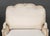 Interior Crafts Louis XV Style White Upholstered Bergeres, Pair For Sale - Image 4 of 9
