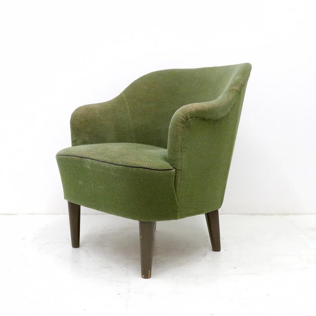 Mid-Century Modern Danish Modern Club Chairs, 1940 For Sale - Image 3 of 10