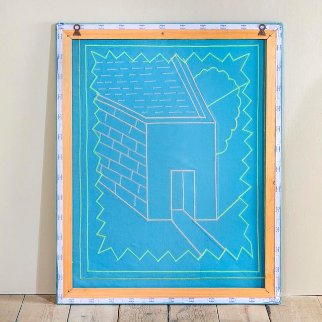 Winter Days Tapestry from Ettore Sottsass, 1980s For Sale - Image 6 of 8