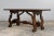Antique Spanish Renaissance Revival Walnut Trestle Dining Table For Sale - Image 14 of 16