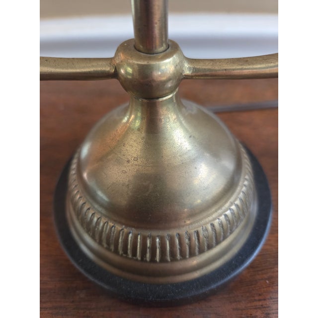 Vintage Chapman Brass Bouillotte Lamp For Sale In Indianapolis - Image 6 of 10