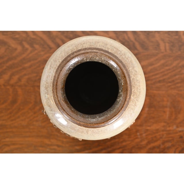 1960s Icelandic Lava Ceramic Pottery by Glit Iceland, Circa 1960s For Sale - Image 5 of 12