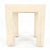 Mid-Century Modern Travertine 14x14 Square Top Side End Table Stand Italian Mid Century Modern MINT For Sale - Image 3 of 10