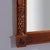 Early 19th Century Sheraton Mahogany Wall Mirror With Eglomise Panel of Red Jacke For Sale - Image 6 of 11