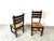Vintage Brutalist Oak and Wicker Dining Chairs, 1960s, Set of 6 For Sale - Image 6 of 12