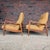 Jens Risom Oversized Walnut Lounge Chairs Fully Restored For Sale In Cleveland - Image 6 of 9