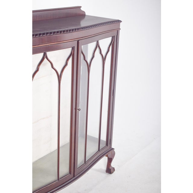 Portuguese Front Display Cabinet, 1890s For Sale - Image 4 of 10