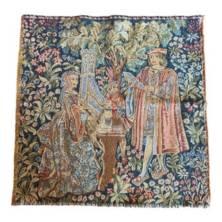 1970s French Tapestry Textile Art For Sale