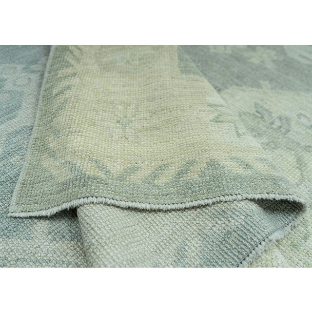 Turkish Oushak Rug 9' x 12'5" #19508 For Sale In Houston - Image 6 of 8