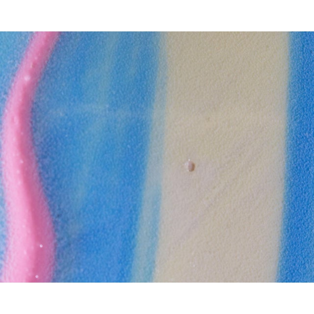 Yellow Feltman Langer Postmodern Hand-Painted Ceramic Teapot For Sale - Image 8 of 8