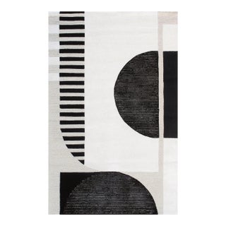 Pasargad Home Edgy Ivory Area Rug, 9' 9'' X 13' 9'' For Sale