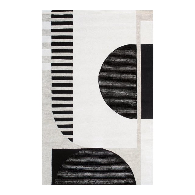 Pasargad Home Edgy Ivory Area Rug, 9' 9'' X 13' 9'' For Sale