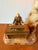Stone Antique Art Deco Alabaster Beehive Lamp With Spelter Pianist Figure For Sale - Image 7 of 10
