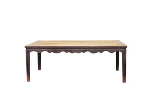 Antique Elm 82" Long Dining Table