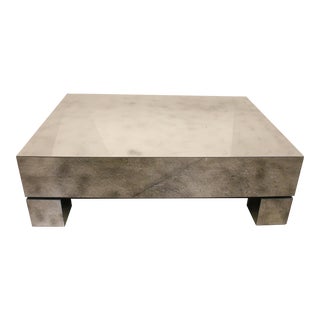 1990s Bernhardt Interiors Estelle Rectangular Cocktail Table 319-021 For Sale