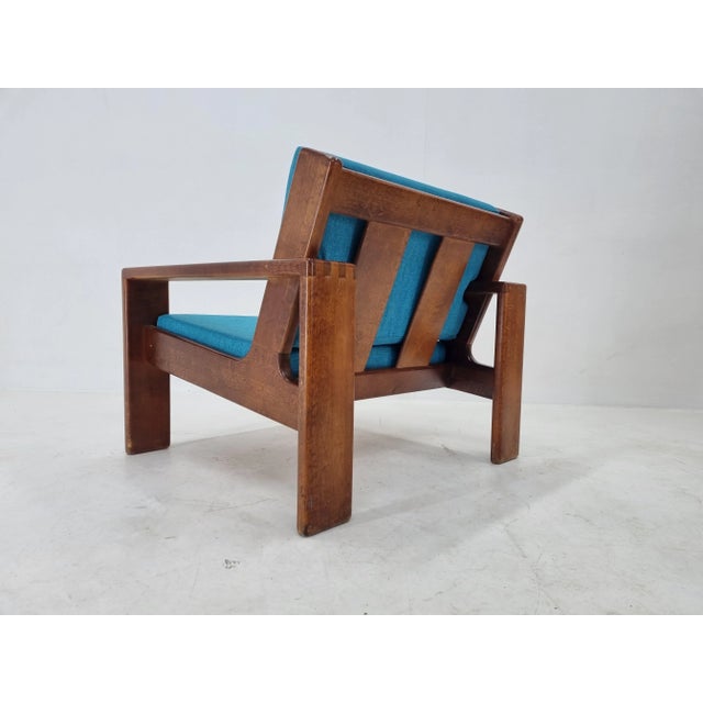 Brown Mid-Century Finnish Bonanza Lounge Chair by Esko Pajamies for Asko, 1960s For Sale - Image 8 of 11